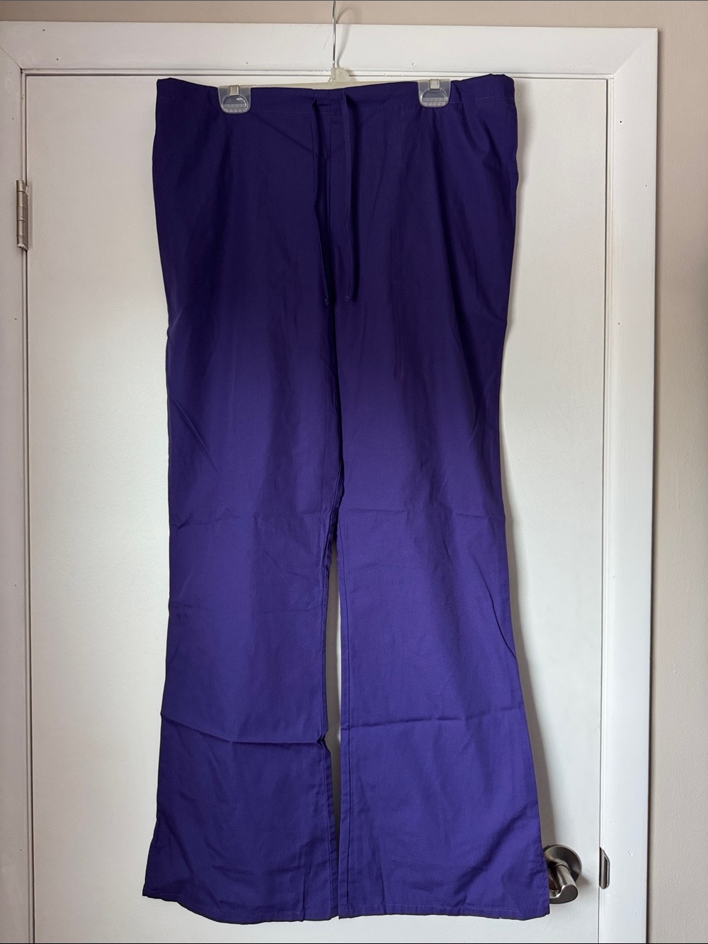 Cherokee Workwear Women’s Drawstring Flare Leg Scrub Pants